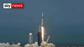 NASA and SpaceX successfully launch rocket carrying astronauts to ISS
