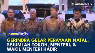 Hashim Djojohadikusumo Hadiri Perayaan Natal Gerindra di Gereja Tiberias Bekasi | NTV NEWSFLASH