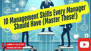 10 Management Skills Every Manager Should Have (Master These!)