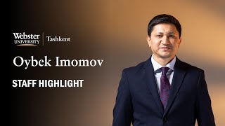 Staff Spotlight: Meet Oybek Imomov