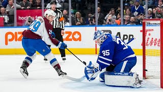 Leafs \u0026 Avalanche go back-and-forth in thrilling OT