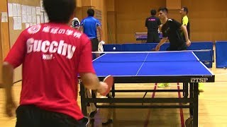 【決勝戦】王さんVSぐっちぃ【卓球知恵袋】Table Tennis