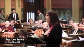 Rep. Lisa Brown Talks About Kosher Dishes \u0026 Her Vagina