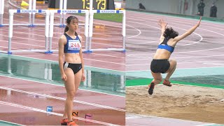 内山咲良選手 Sakura Uchiyama 2023/4 Triple Jump Women's