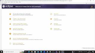 CGX#1: Installing Eclipse + PHP - Development Windows