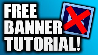 How To Make A YouTube Banner Without Photoshop! (Pixlr Tutorial)