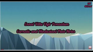 Ennai Vittu Uyir Ponaalum Flute Notes | Love Today | Pradeep Ranganathan | Yuvan Shankar Raja |
