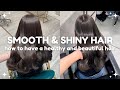 natural ways to have a smooth and shiny hair 🌷🧸 healthy hair tips