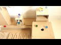 marble run machine 34【100㎝ plastic bottle】ビー玉コースター34 ダンボール工作　100㎝ペットボトルらせん