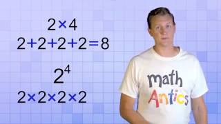 Math Antics - Exponents Intro (My Edited Video)