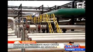 Economía de Venezuela es amenazada por la ausencia de Hugo Chávez