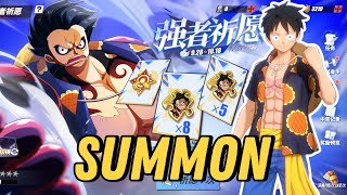 LET'S GO!!! BURN YOUR GDF - SUMMON LUFFY GEAR 4 BOUNDMAN - One Piece Fighting Path