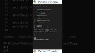 Perform Fraction Math In Python | Python Tutorial