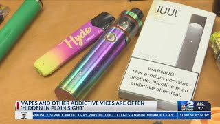 Vapes and Other Addictive Vices Are Often Hidden In Plain Sight