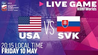 USA vs. Slovakia | Full Game | 2019 IIHF Ice Hockey World Championship