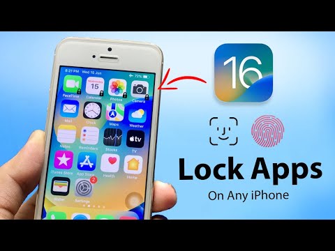 iOS16 – How to lock apps on iPhone with Face ID or Passcode!