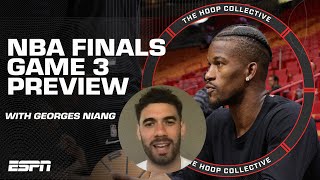 The Hoop Collective previews NBA Finals Game 3️⃣ with 76ers forward Georges Niang 🏀