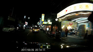 高畫質夜視WDR後視鏡行車記錄器 夜間 聯詠96655