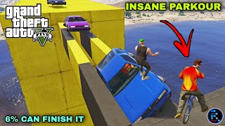 [Hindi] GTA V | Only 6% Can Finish This Crazy Parkour So We Rage Quit