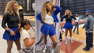 KENDRICK LAMAR \u0026 SERENA Show Off Rehearsals \u0026 Behind The Scenes for SUPER BOWL Performance