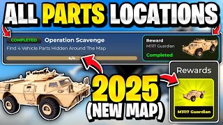 🔥*NEW MAP* ALL M1117 GUARDIAN PARTS LOCATIONS IN WAR TYCOON! ROBLOX WAR TYCOON M1117 GUARDIAN