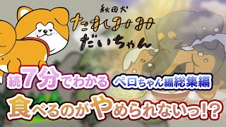 【イッキ見！エピソード】ペロちゃん編　アニメ【秋田犬たれみみだいちゃんシーズン2】