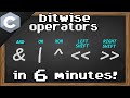 C bitwise operators 🔣