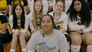 Taft College Women's Volleyball Student-Athlete Shace Niv