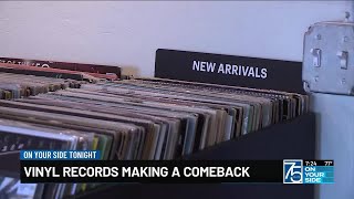 Good Question: Vinyl records making a comeback