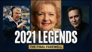 2021 OBITUARIES Famous Faces We Lost in 2021 July'21 - Dec'21