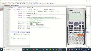 Math.asin method in Java