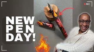 Surprise! “I Got You A New Pen!” 😱 | #newpenday Visconti HP Fire