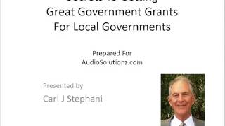 Grantsmanship: Secrets of a Great Local Government Grantsman