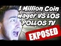 Los Pollos TV Exposed! 1 Million Coin Wager Vs 2k Streamer! | Madden 17 Ultimate Team Gameplay