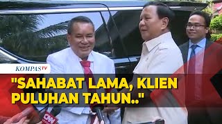 [FULL] Pernyataan Lengkap Prabowo Usai Terima Kunjungan Hotman Paris