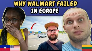 REACTION TO Why Walmart Failed in Europe | FIRST TIME WATCHING