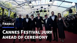 Cannes Festival jury walk the red carpet ahead of opening ceremony | AFP