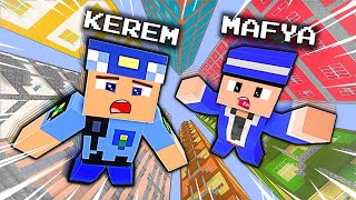 KEREM COMMISSIONER AND THE MAFIA FALLED FROM THE BUILDING! 😱 - Minecraft