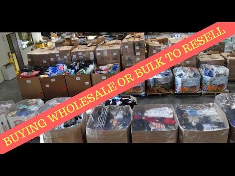 Buying Wholesale, Bulk or Liquidation to sell on Ebay & Amazon Buying Wholesale, Bulk or Liquidation to sell on Ebay & Amazon