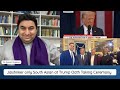 jaishanker only south asian at trump oath taking ceremony trump to expel china from panama canal