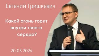 Какой огонь горит внутри твоего сердца? | Евгений Гришкевич