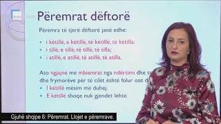 Gjuhë shqipe 6 - Përemrat. Llojet e përemrave.