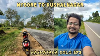 Mysore to Kushalnagar, Coorg - Harangi Dam, Scary AirBnB | Karnataka Bangla Solo Travel Series