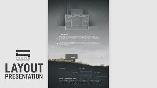 Architecture Layout Presentation - Photoshop Architecture (Dàn trang kiến trúc)