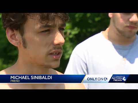 Friends try to rescue teen in creek Friends try to rescue teen in creek