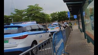 Shenzhen Bay Port Taxi Guide | how to find a taxi in Shenzhen Bay port | taxi pickup point