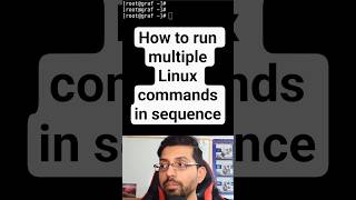 linux shortcut to run multiple commands in sequence #linux #performance #commandline #linuxtutorial