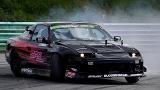 Drift Machine: Nissan S13 200sx - powered by SR20 (400hp) - Antoine Amar CFD Round 1, 2, 3