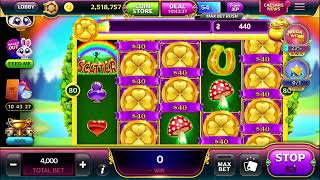 Caesars Slots - 🍀 Leprechaun Riches - 167,820 Coins Lost 😤 - 1 Big Win/3 Mega Wins