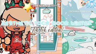 Aesthetic Winter Toca boca TikTok Conpliation! PT.2|❄️🤍🛷|brooklynroblox🎄